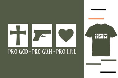 Gururlu Amerikan tişörtü tasarımı