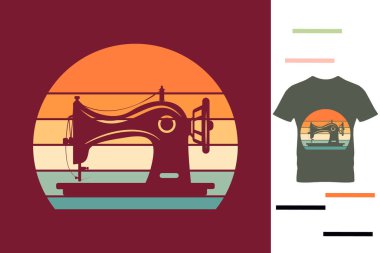 Dikiş makinesi aşığı gömlek tasarımı 