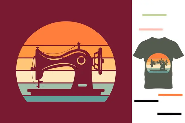 Dikiş makinesi aşığı gömlek tasarımı 