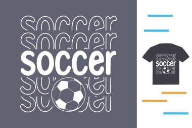Futbol vibes t-shirt tasarımı