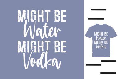 Votka aşığı gömleği tasarımı