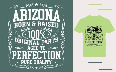 Arizona doğma büyüme gömlek tasarımcısı.