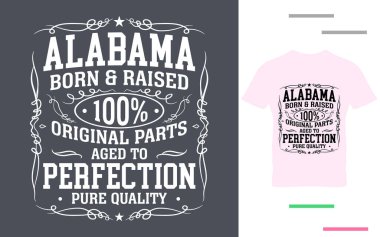 Alabama doğma büyüme gömlek tasarımcısı.