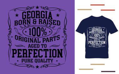 Georgia doğma büyüme gömlek tasarımcısı.