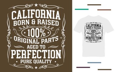 Kaliforniya doğma büyüme gömlek tasarımcısı