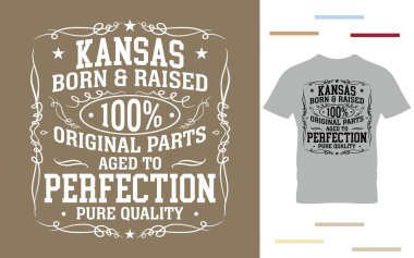 Kansas doğma büyüme gömlek tasarımcısı.