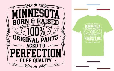 Minnesota doğma büyüme gömlek tasarımcısı.