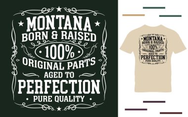 Montana doğma büyüme gömlek tasarımcısı.