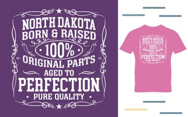 Kuzey Dakota doğma büyüme gömlek tasarımcısı.