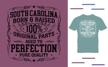 Güney Carolina doğma büyüme gömlek tasarımcısı.