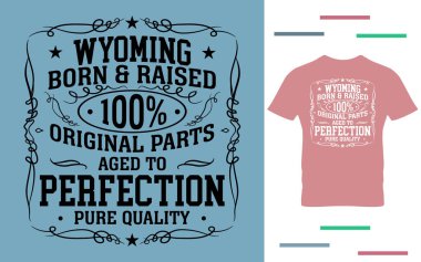 Wyoming doğma büyüme gömlek tasarımcısı.
