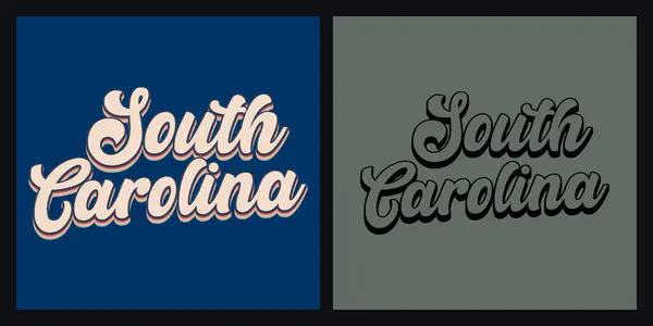 Güney Carolina T-shirt tasarımı