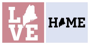 Maine State tişört tasarımını seviyor