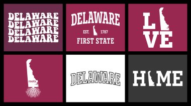 Delaware tişört tasarımı