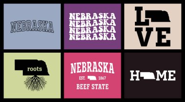Nebraska Tişört Tasarımı