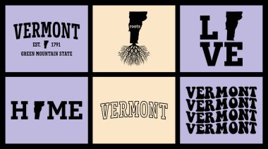 Vermont t-shirt tasarımı