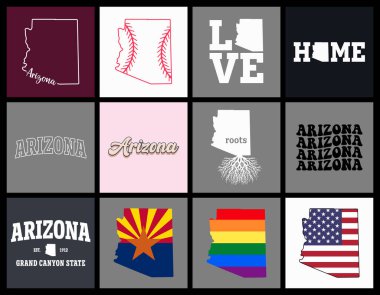 Arizona State tişört tasarımı