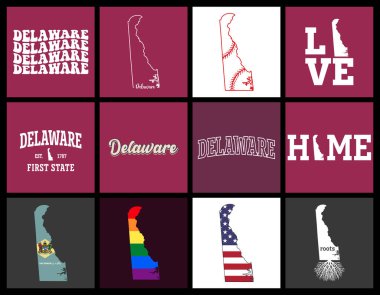 Delaware tişört tasarımı