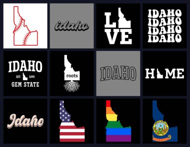 Idaho State t-shirt tasarımı