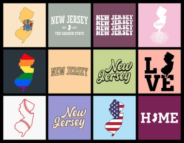 New Jersey Tişört Tasarımı