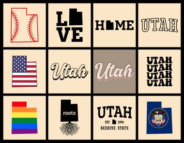 Utah State t-shirt tasarımı