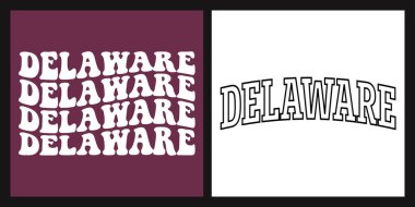 Delaware tişört tasarımı