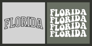 Florida tişört tasarımı