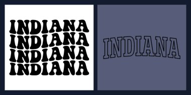 Indiana tişört tasarımı