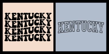  Kentucky tişört tasarımı