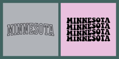 Minnesota tişört tasarımı