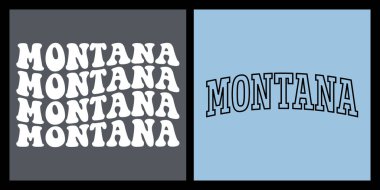 Montana tişört tasarımı