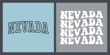 Nevada tişört tasarımı