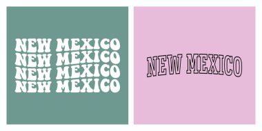 New Mexico tişört tasarımı