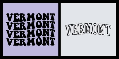 Vermont gömlek tasarımı metni