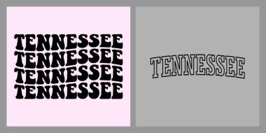 Tennessee tişört tasarımı