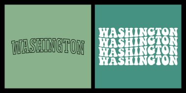 Washington tişört tasarımı