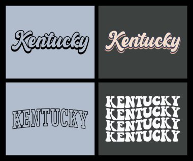 Kentucky State tişört tasarımı