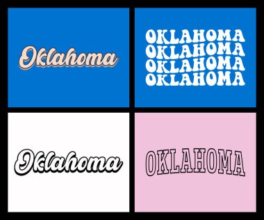 Oklahoma gömlek tasarımı metni