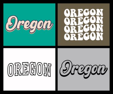 Oregon tişört tasarımı