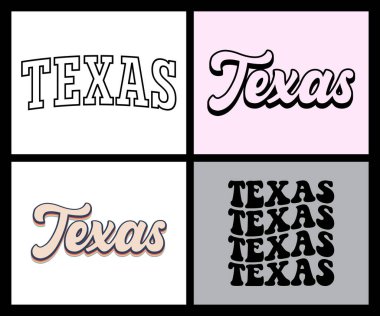 Texas tişört tasarımı