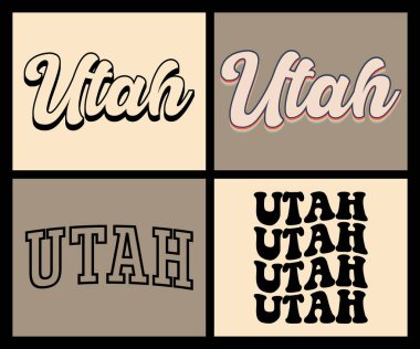 Utah tişört tasarımı