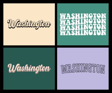 Washington tişört tasarımı
