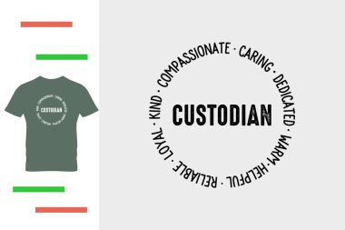 Görevli için en iyi tişört.