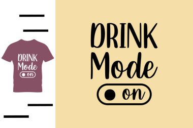 içki modu t-shirt tasarımı
