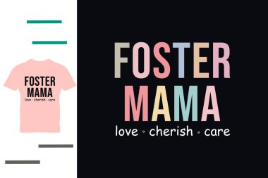 Koruyucu anne t-shirt tasarımı