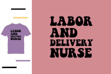 Doğum ve doğum hemşiresi gömleği tasarımı