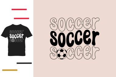 Futbol aşığı tişört tasarımı