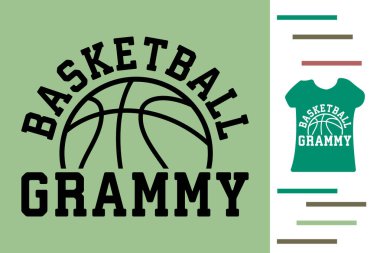Basketbol Grammy tişört tasarımı