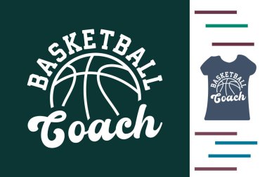 Basketbol koçu gömlek tasarımı