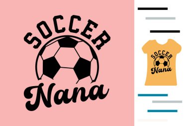 Nana futbol tişörtü tasarımı